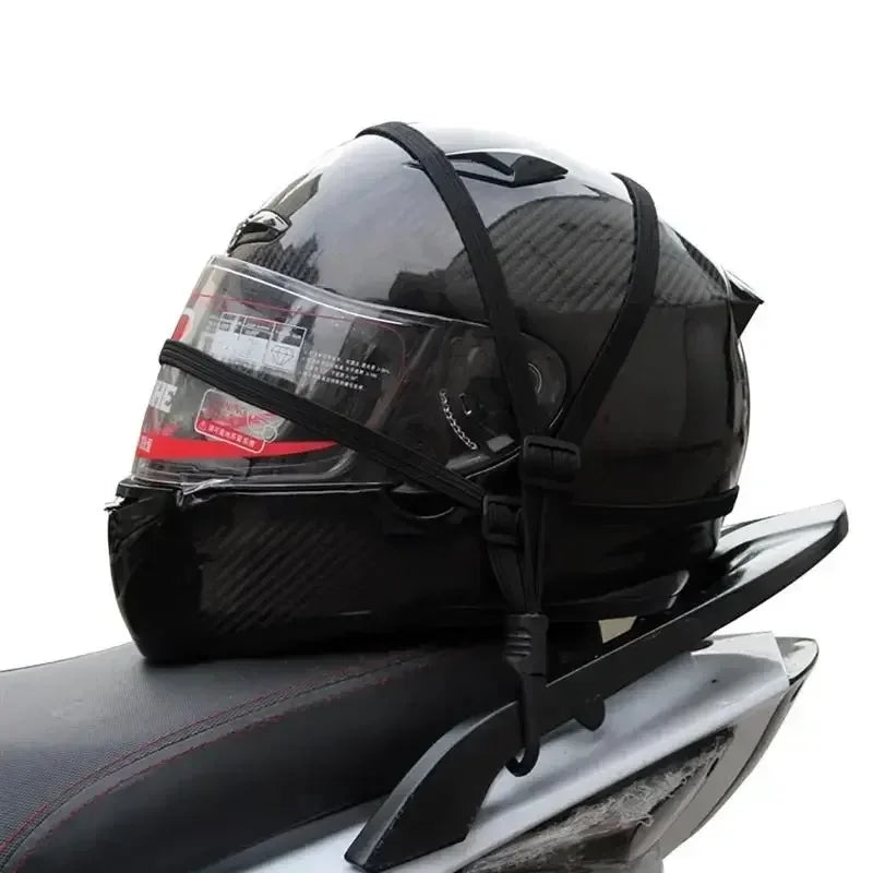 Cargo Net – Universal Motorcycle Luggage & Helmet Elastic Net