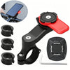 QUAD LOCK Anti-Vibration Motorcycle Phone Mount – Universal Shock-Absorbing Handlebar Holder for Bikes & Scooters