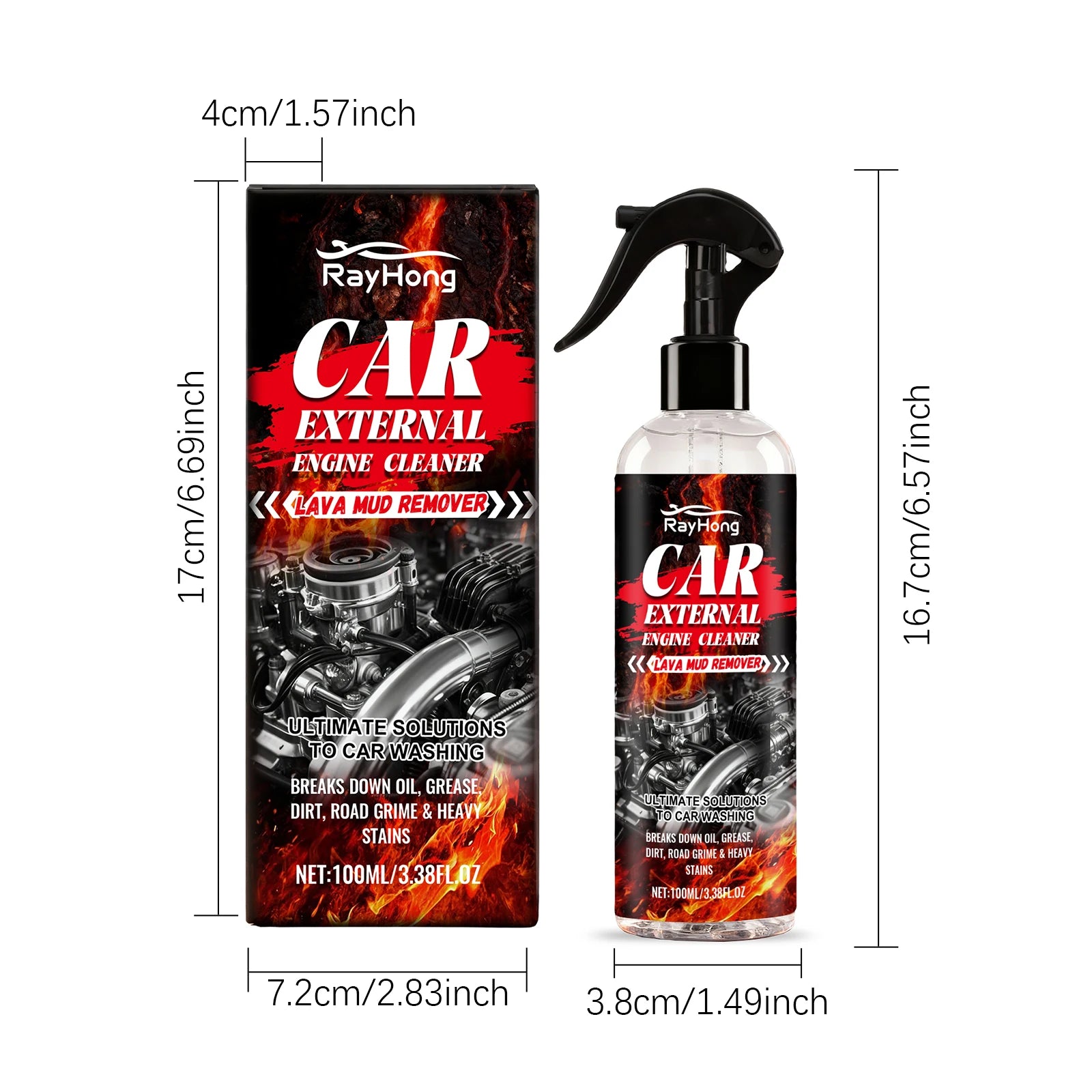 eelhoe No-Rinse Engine Cleaner