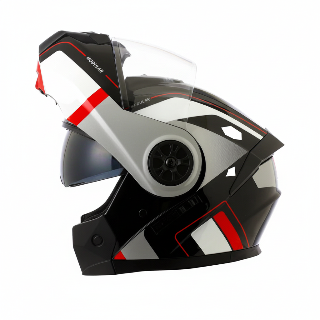 Bluetooth Modular Full Face Motorcycle