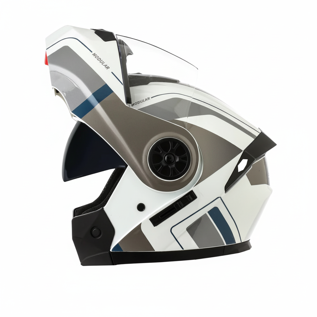 Bluetooth Modular Full Face Motorcycle