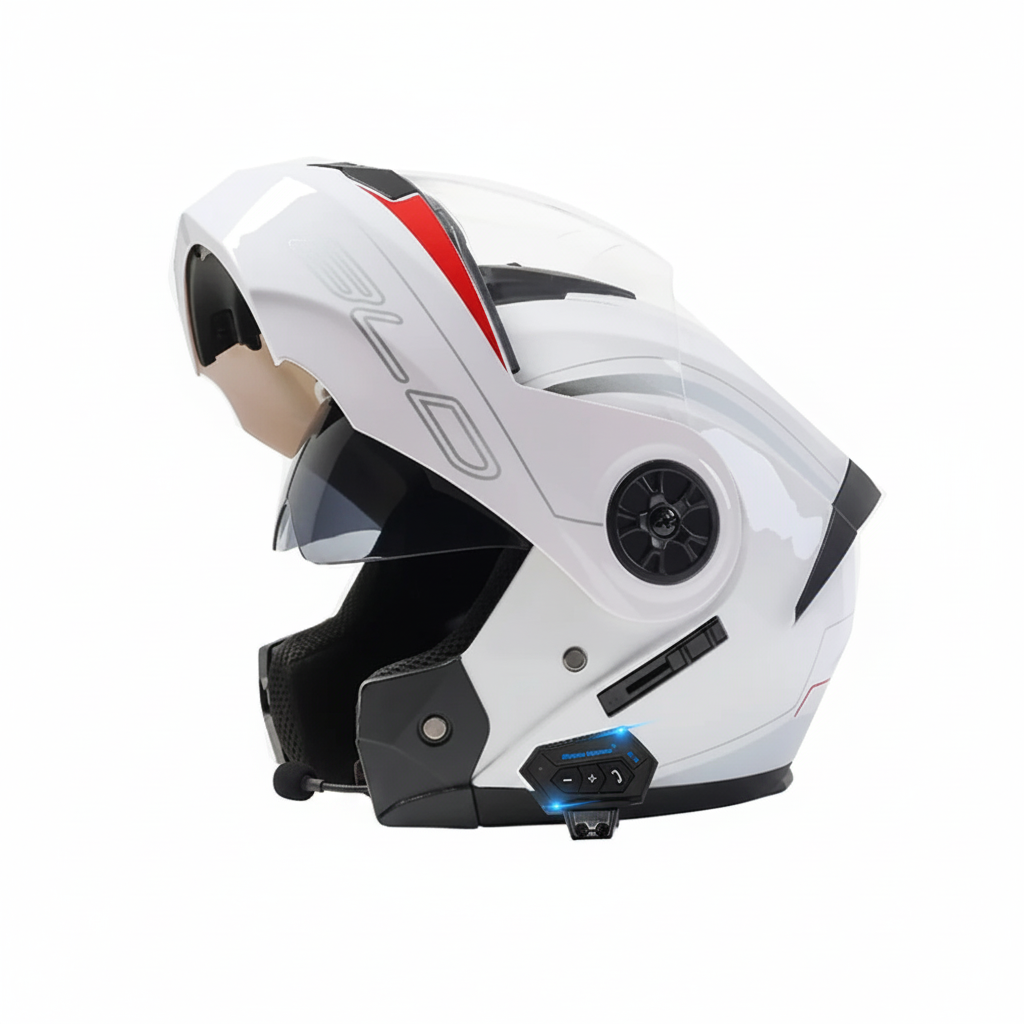 Bluetooth Modular Full Face Motorcycle