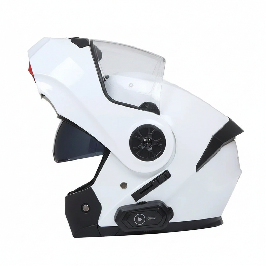 Bluetooth Modular Full Face Motorcycle