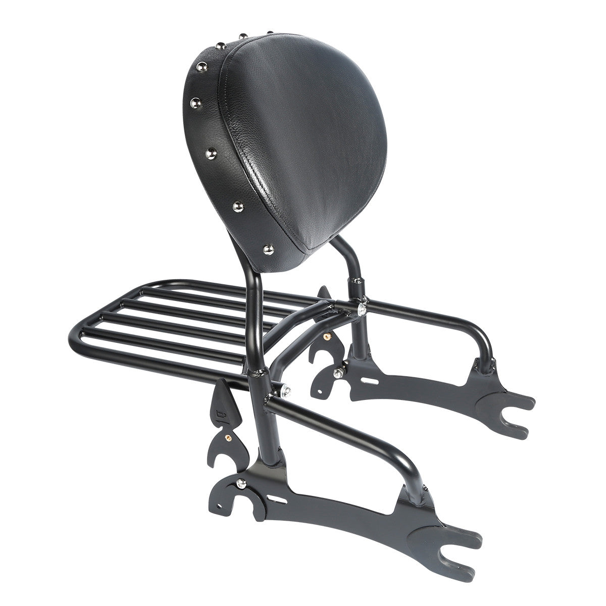 Luggage Rack with Sissy Bar and Backrest Pad for 2016-2018 Cruiser Motorcycles
